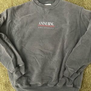 Anine Bing Gray Sweatshirt
